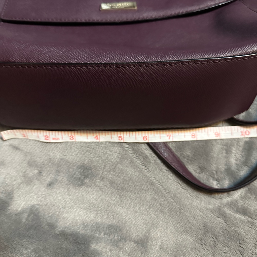 Purple Leather Women's Bag Set - Picture 3 of 5